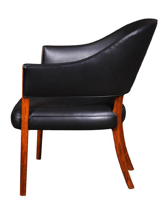 Thumbnail: Ole Wanscher Rosewood & Leather Chair