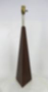 Thumbnail: Tall Walnut Obelisk Table Lamp Attributed to Laurel