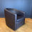 Thumbnail: Gamma Leather Swivel Lounge Chair