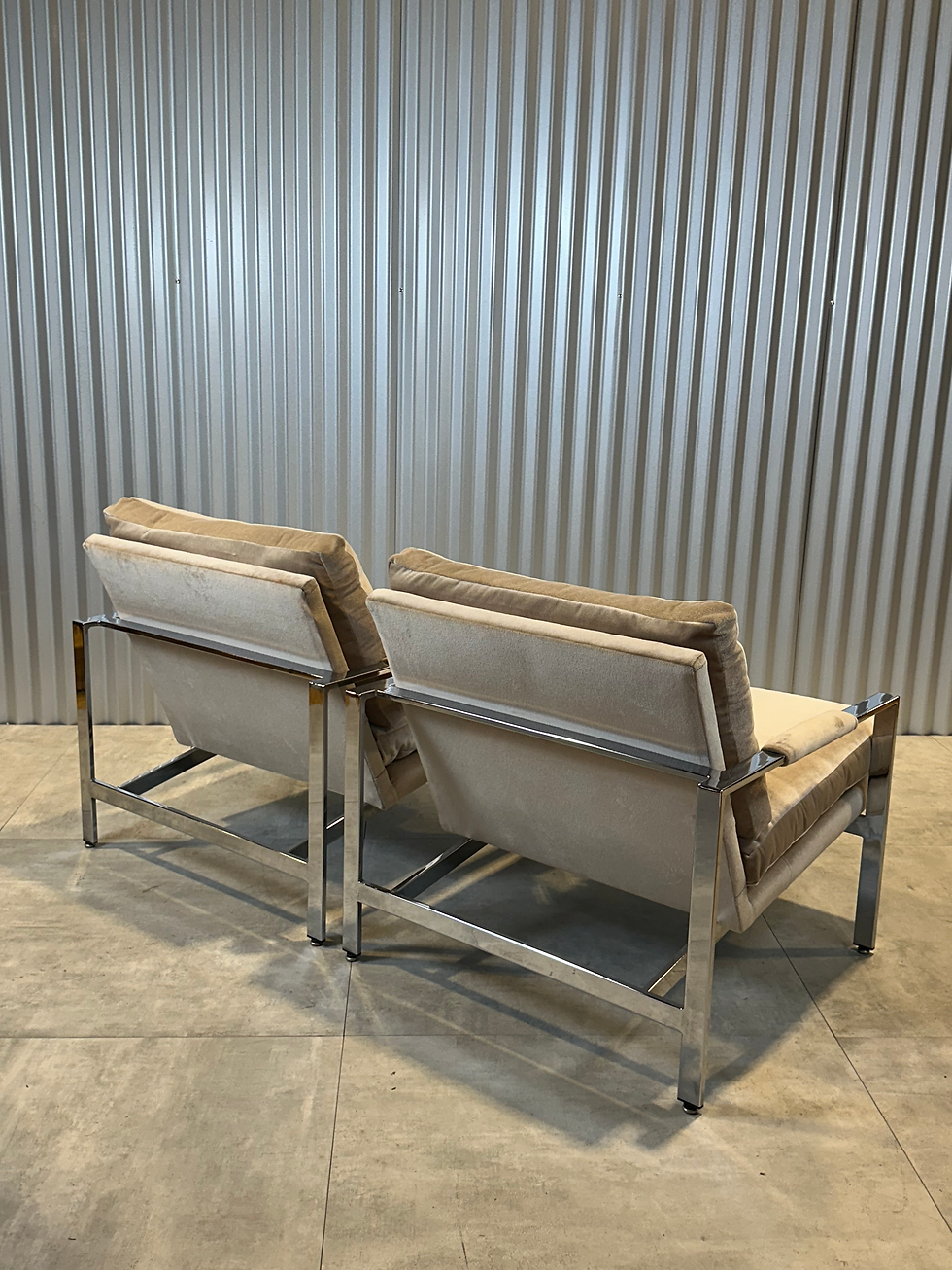 Thumbnail: Milo Baughman Lounge Chairs Thayer Coggin ca 1965
