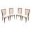 Thumbnail: Set of 4 Mid Century Dining Chairs
