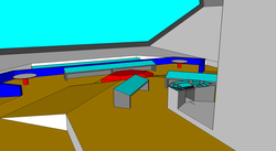 Bridge design revision 1 perspective view (version scrapped)