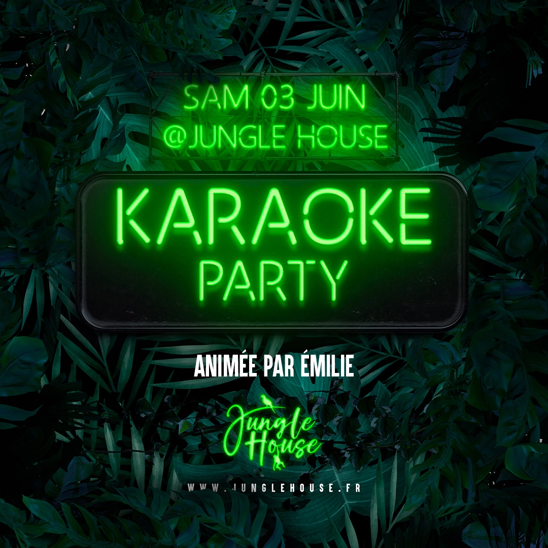 SOIRÉE KARAOKE PARTY SAMEDI 3 JUIN