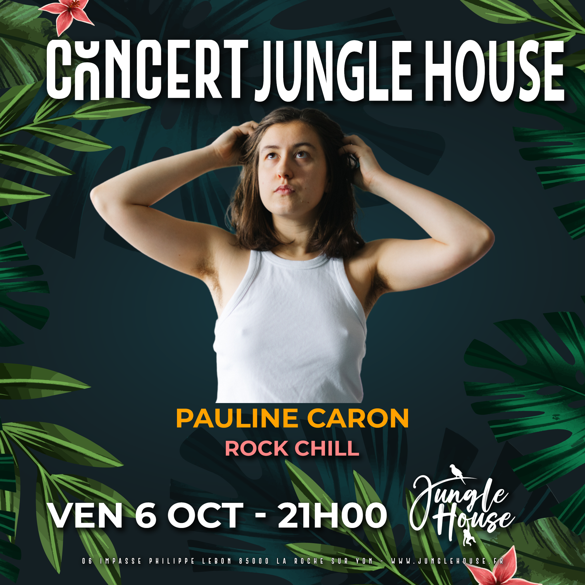 PAULINE CARON EN CONCERT AU JUNGLE HOUSE - ROCK CHILL