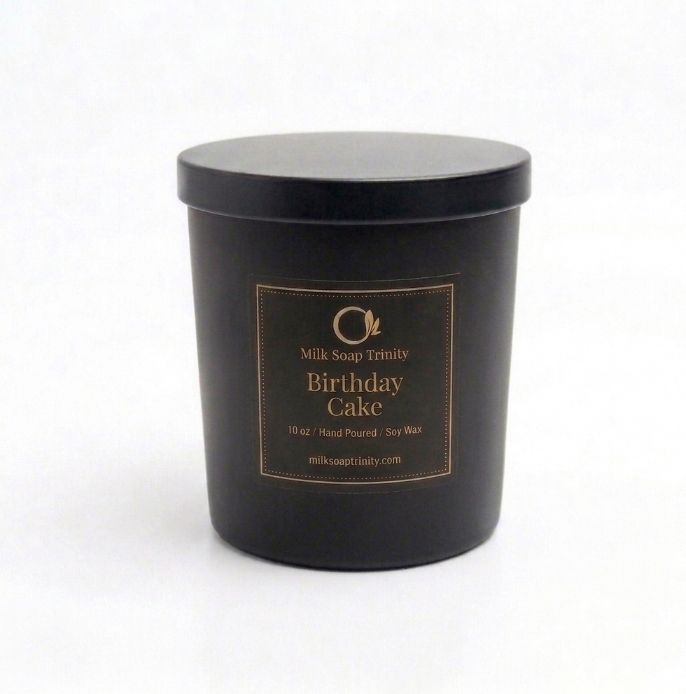 Thumbnail: Birthday Cake Special Edition 10 oz  Soy Wax Glass Candle