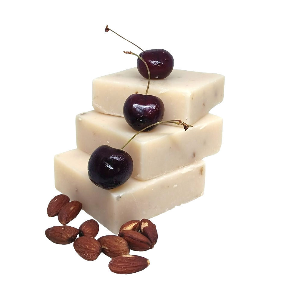 Cherry Almond Face and Body Bar Soap