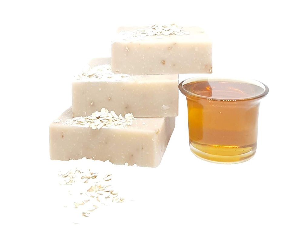 Oatmeal Milk and Honey Goats Milk Face and Body Bar Soap
