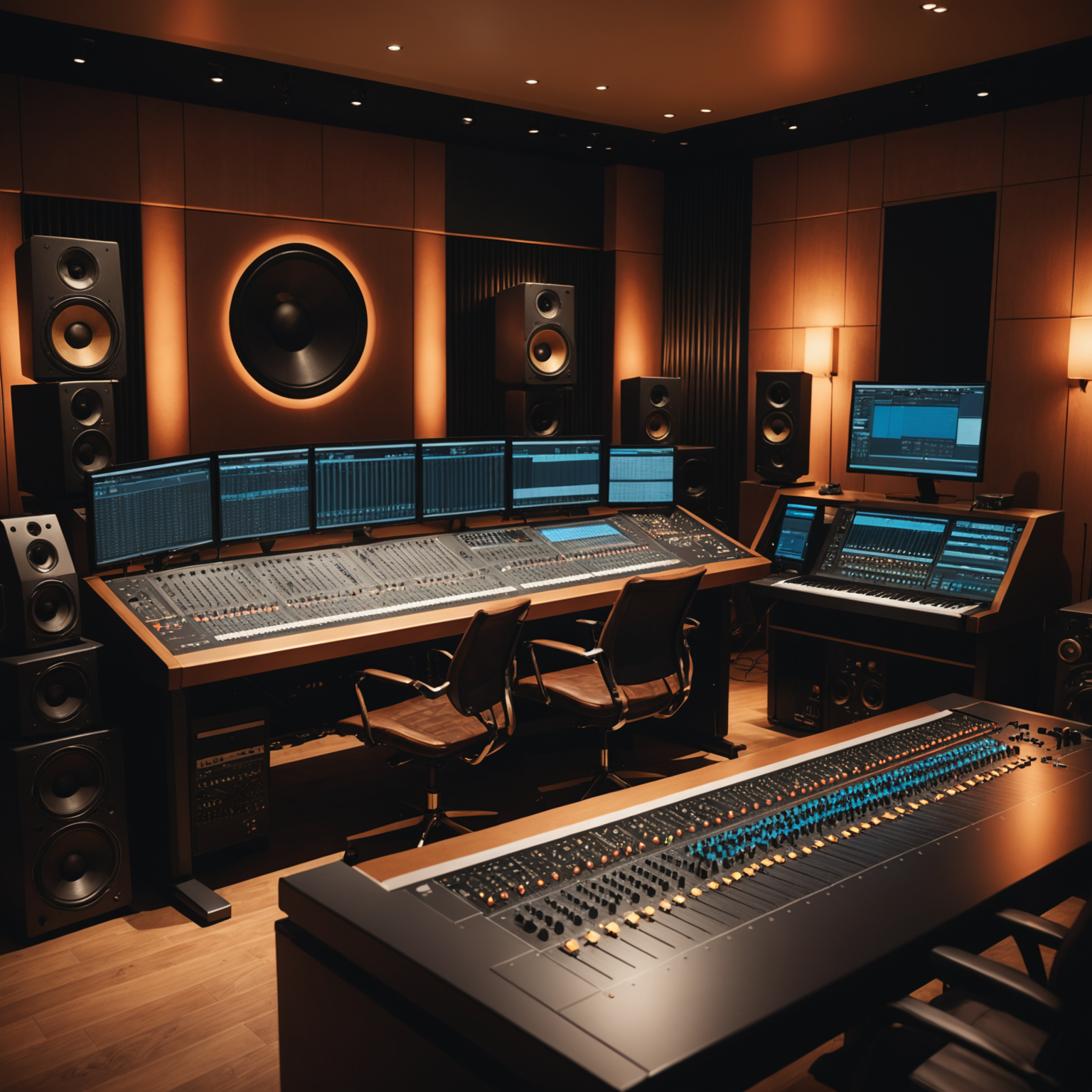 Female artist showing her versatility by singing and playing the guitar in front of a live audience 