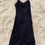 Thumbnail: Y2K Black Marry Me Silky Slip S-L 