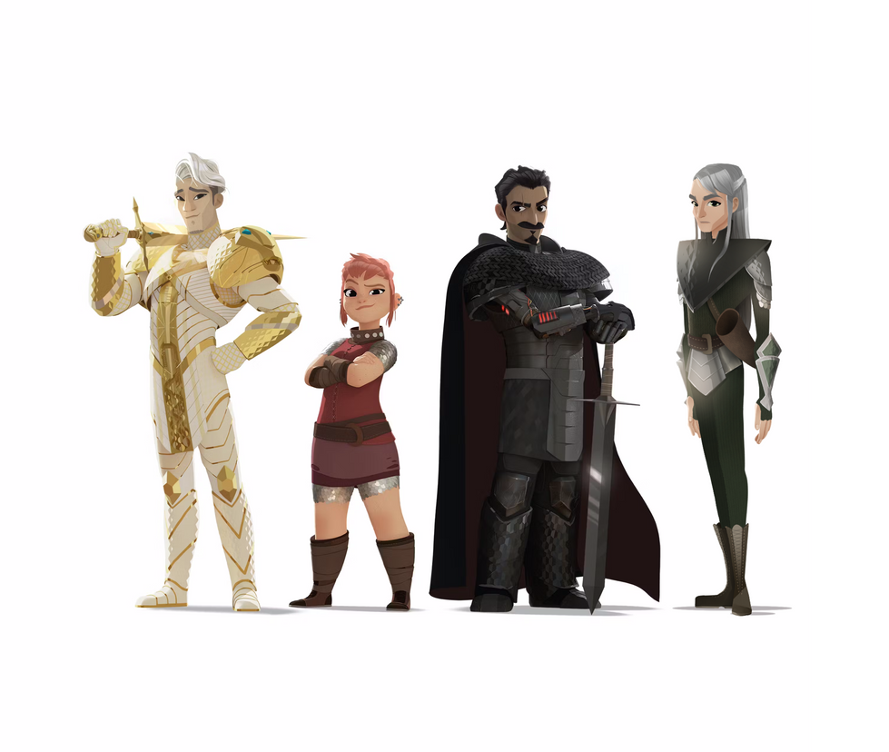 Character design in Nimona