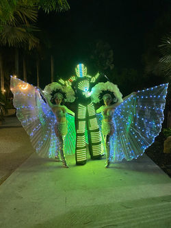 LED POWERBOTZ WITH OUR HORA LOCA DANCER GIRLS