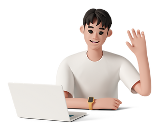 smiling man with laptop waving hand.png