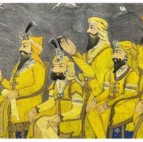 Miniature Painting by Lahore School