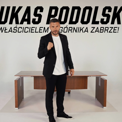 Lukas Podolski Becomes Majority Owner of Górnik Zabrze Through LP Holding GmbH.