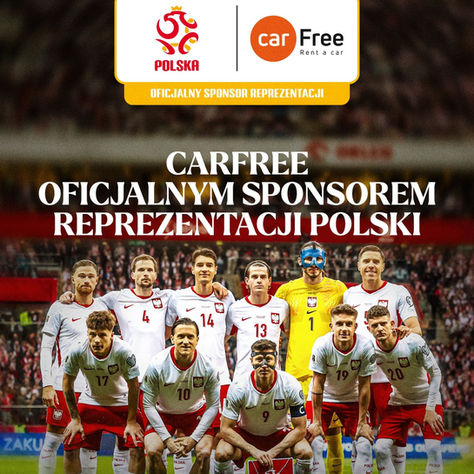 Polish Football Association Adds CarFree as Official National Team Sponsor.