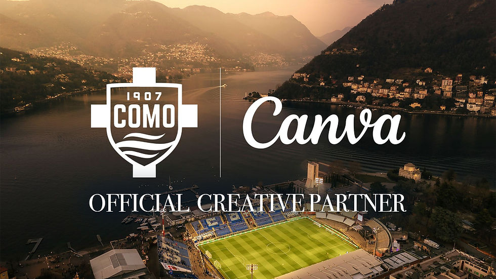 Canva Makes Football Debut With Como 1907 Partnership.