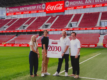Royal Antwerp Extends Coca-Cola Partnership Until at Least 2030.