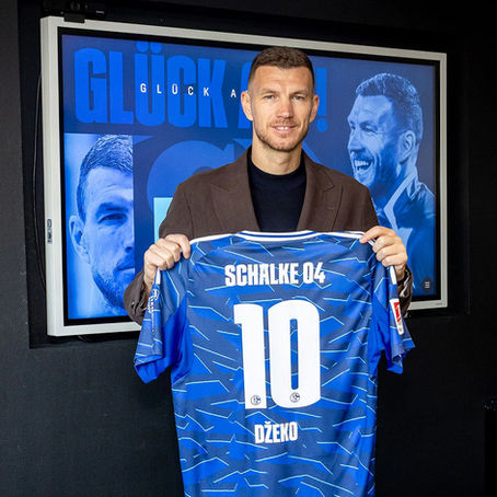 FC Schalke 04 Generates Over €600k in Gross Shirt Revenue Following Edin Džeko's Transfer.