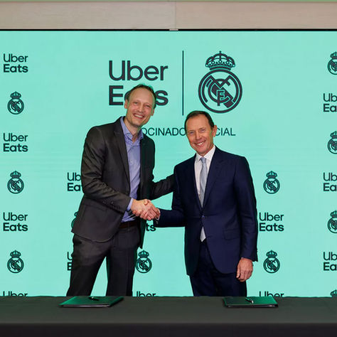 Real Madrid Announces Three-Season Partnership With Uber Eats.