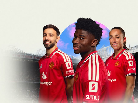 Manchester United Names SumUp Official Sleeve Partner in Multi-Year Deal.