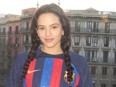 FC Barcelona and Spotify Team Up to Promote Rosalia's Album During El Clásico Match.