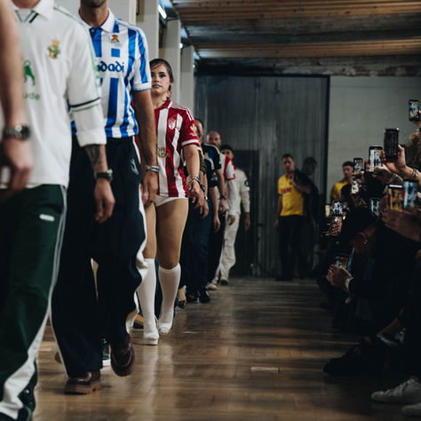 LALIGA Presents Retro Matchday Kits at Madrid Fashion Week to Connect Football and Fashion.