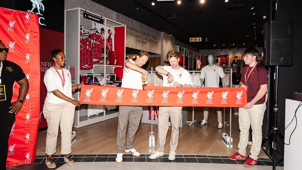 Liverpool FC Opens Third South Africa Store in Six Months.