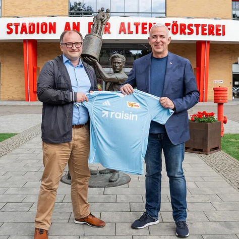 Union Berlin Names Raisin as New Main Sponsor for Men's and Women's Teams.