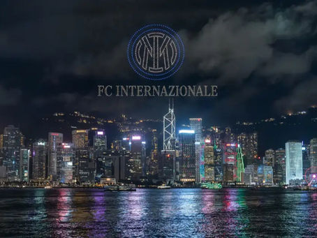 Inter Milan Lights Up Hong Kong Skyline With Drone Show as Club Expands Asian Brand Presence.