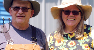 Harmony Springs Farm in Blountville, Tennessee – family-run farm growing superhot peppers, producing pepper powders, and offering farm-proven seeds with nationwide shipping.