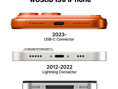 วิวัฒนาการของพอร์ตชาร์จ iPhone