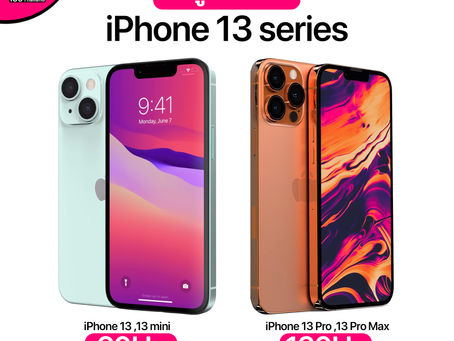 ข้อมูลหน้าจอ iPhone 13 series 