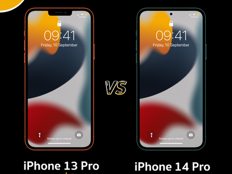 iPhone 13 Pro VS iPhone 14 Pro