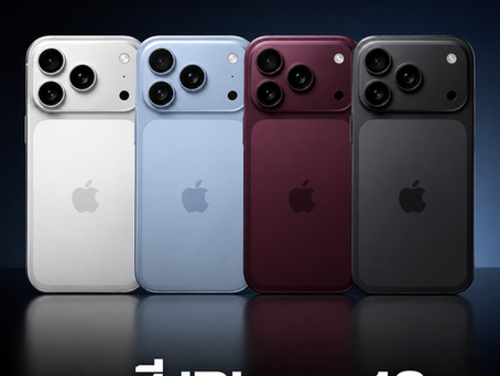 หลุดชุดสี iPhone 18 Pro ปี 2026!