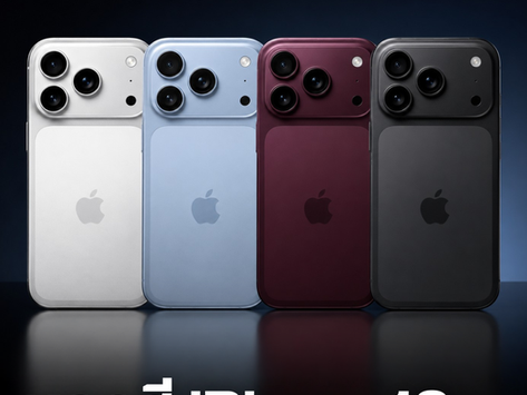 หลุดชุดสี iPhone 18 Pro ปี 2026!