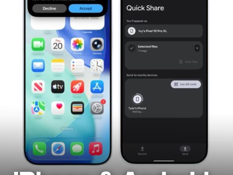 iPhone & Android แชร์ไฟล์ได้แล้ว!