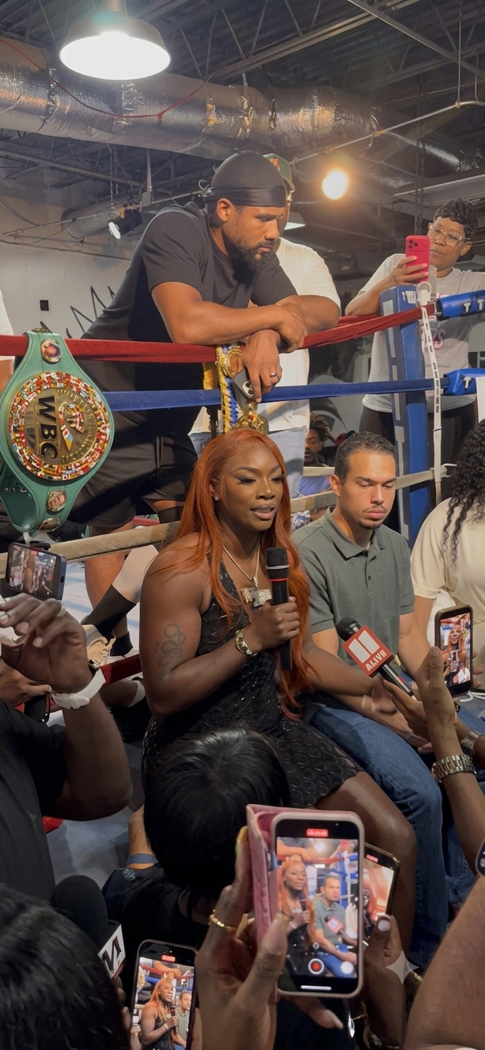 Claressa Shields Sparks Fan Frenzy at Buckhead Fight Club Ahead of Atlanta Fight