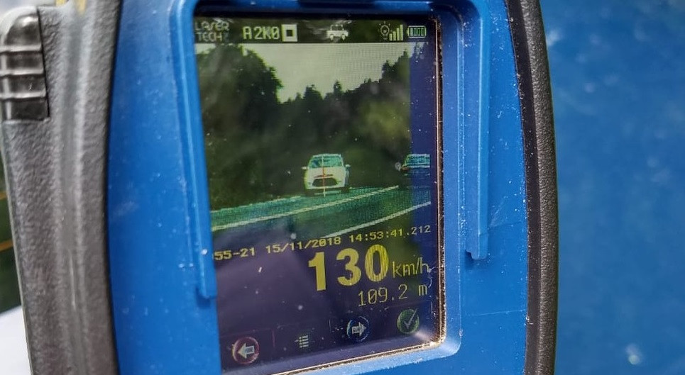 PRF flagra 160 motoristas acima da velocidade em duas horas