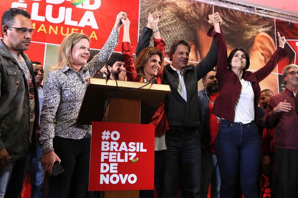Bolsonaro e Haddad fazem o segundo turno