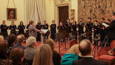 Camerata Antiqua de Curitiba se apresenta na Embaixada do Brasil em Roma