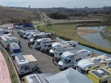 Comboio de motorhomes estará no Parque Barigui para divulgar o turismo sobre rodas