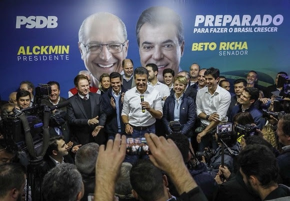 PSDB confirma candidatura de Beto Richa ao Senado