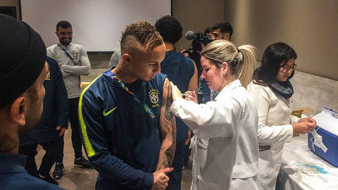 CBF vai exigir vacinação completa para jogadores inscritos