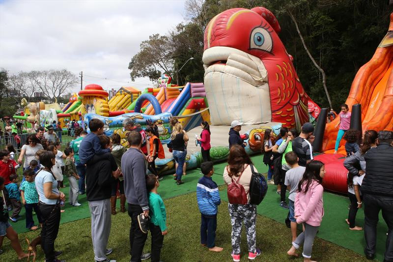 Festa da Crianças reúne público recorde no Parque Barigui