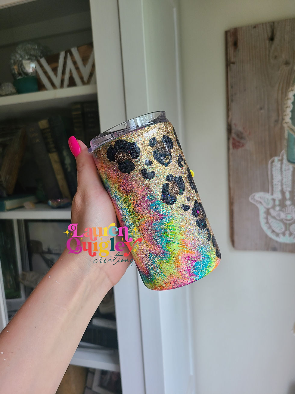 Thumbnail: Tie Dye Leopard 14oz