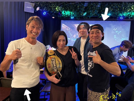 Coedo Baseにキックボクシングチャンピオンのガラちゃんがご来店されました!