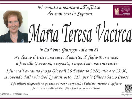 Maria Teresa Vacirca