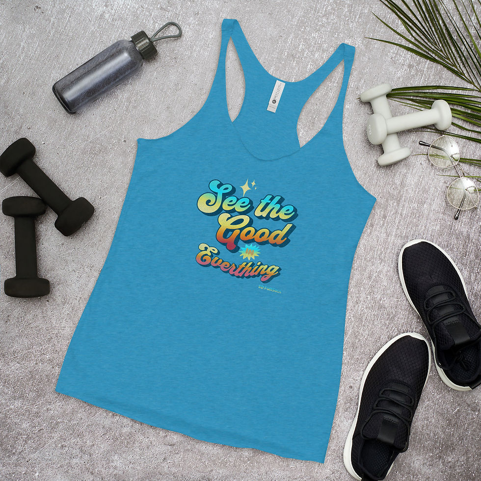 Miniatura: See The Good in Everything Women's Racerback Tank