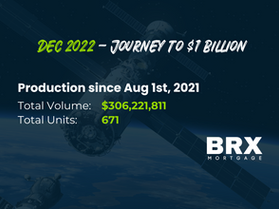 Dec 2022 - Journey to $1 Billion
