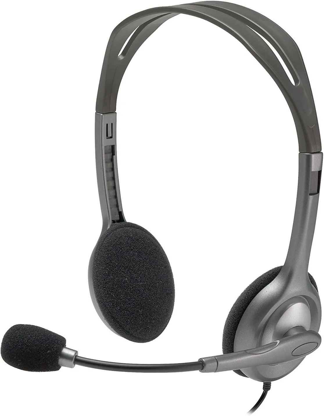 Logitech Stereo Headset H111 w/Noise Cancelling Mic